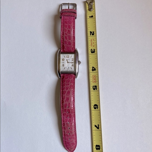 Coach Watch with Pink band and Original band main image 8